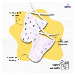 LazyToddler Muslin Nappy Set of 3 Medium (TD) image 5