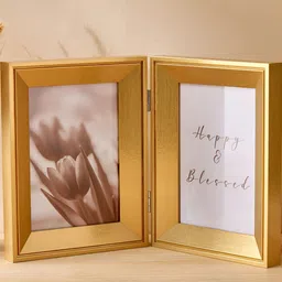 Home Centre Beige Wooden Table Photo Frames-image-60