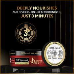 TRESemme Set of Keratin Smooth Hair Mask 100ml & Shampoo 1L image 5