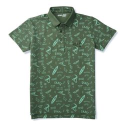 Gini and Jony Boys Typography Printed Polo Collar Cotton T-shirt-image-57