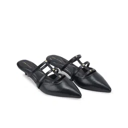 Lino Perros Pointed Toe Kitten Mules-50