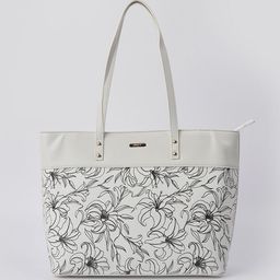 Ginger by Lifestyle Women Floral PU Shopper Shoulder Bag-image-98