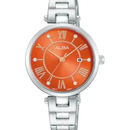 ALBA Bright Orange Dial Ladies Watch-AH7AN9X1-38