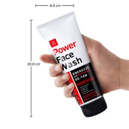 Ustraa Men Set of 2 Power Face Wash for Energize & De Tan - 200g Each image 2