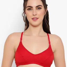 GuSo Shopee Red Everyday Cotton Bra-image-50