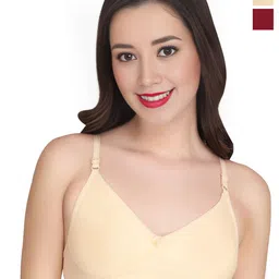 Liigne Women Pack of 2 Full Coverage Everyday Bra-image-72