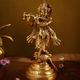 JAYPORE Gold-Toned Religious Idol Showpiece-image-8