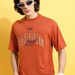 KETCH Men Graphic Printed Round Neck Oversized T-shirt-image-27