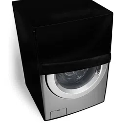 The Furnishing Tree Front Load Washing Machine Cover Black Compatible for 7 Kg Elite Aqua SX-image-70