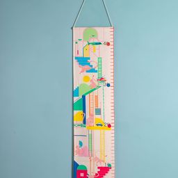 The Wishing Chair Monkey Mayhem Handpainted Cotton Fabric Height Chart-image-39