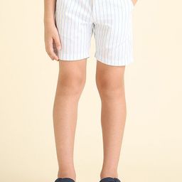 U.S. Polo Assn. Kids Boys Striped Technology Cotton Shorts-image-44