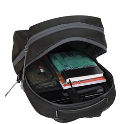 ONEGO Men Typography Backpack with Compression Straps image 4