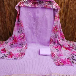 Mitera Embroidered Unstitched Dress Material-image-97