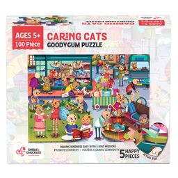 Chalk and Chuckles Goodygum Jigsaw Puzzle Multicolor - 100 Pieces-image-77