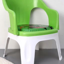 Babyhug Multipurpose Strong & Durable Chair With Handle- Green-24