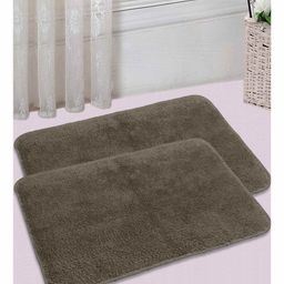 Saral Home Cotton Rugs Pack of 2 - Grey-picture-33