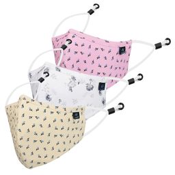CENWELL Cotton Reusable & Washable Masks For Adults Multicolor -  Pack of 3-25
