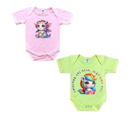 Cute Pals Kids-Unisex Multicoloured Cotton Rompers-image-96