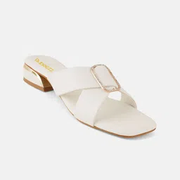 Rubeezz Party Block Sandals with Buckles-picture-10