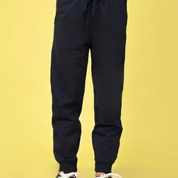 NUSYL Girls Solid Mid-Rise Joggers-image-84