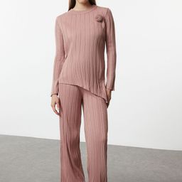 Trendyol Striped Top & Trouser Co-Ords-picture-31
