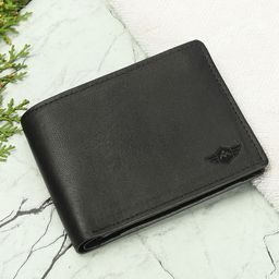 Metronaut Men Textured Leather Two Fold Wallet-picture-16