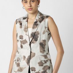 Van Heusen Woman Printed Single Breasted Blazer-image-80