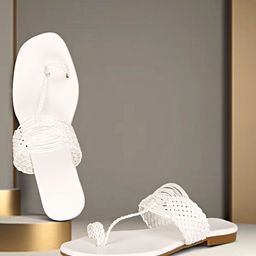 Ishransh Women Open Toe Flats-image-2