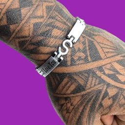 Dynamic Retail Global Men Silver-Plated Link Bracelet-20