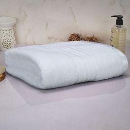 Dollar White Cotton 600 GSM Bath Towel-31