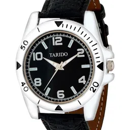 TARIDO Men Embellished Dial & Leather Bracelet Style Straps Analogue Watch TD-207-image-33
