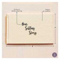 keeping up with the baby KUWTB Our Sibling Story Sibling Memory Book - English image 2