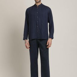 Saltpetre Long Sleeves Shirt & Trousers Co-Ords Set-image-34