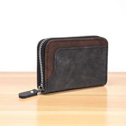 Provogue Men Zip Detail PU Zip Around Wallet-image-76