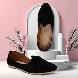 BAESD Men Suede Slip-On Mojaris-image-87