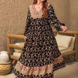 JC Mode Floral Printed Maxi Dress-picture-22