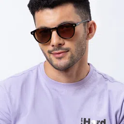Shisen Fox Unisex Square Sunglasses with UV Protected Lens-image-30