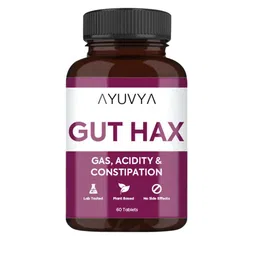 Ayuvya Ayuvya Gut Hax Acidity Control Tablets - 60 Tablets-80