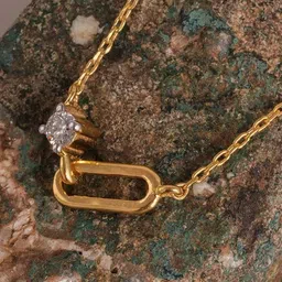 PALMONAS 925 Sterling Silver Gaurdian Stone 0..1 carat Lab Grown Diamond Pendant Chain-picture-21
