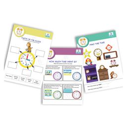 Learning Through Fun Clock Activity Book - English image 3