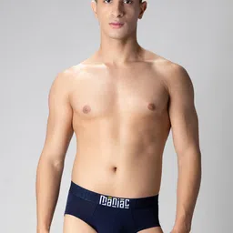 Maniac Mid Rise Basic Briefs MN24-MODAL-NAVY-BRIEF-S-picture-49