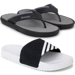 Pampy Angel Men Grey Flip Flops-picture-25