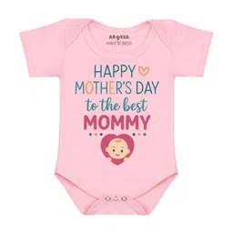 Arvesa Happy Mother Days Printed Romper-picture-34
