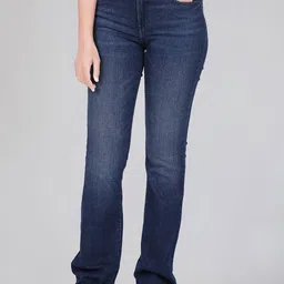 Wrangler Women Cotton Bootcut Mid-Rise Stretchable Jeans-image-27