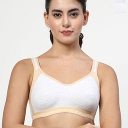 LILY Pack Of 2 Full Coverage Non Padded Sports Bra-10
