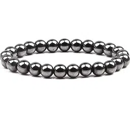 Divine souvenirs Unisex Artificial Beaded Elasticated Bracelet-70