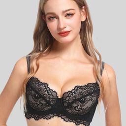 LULU & SKY Women Floral Medium Coverage Lightly Padded Bra-image-21