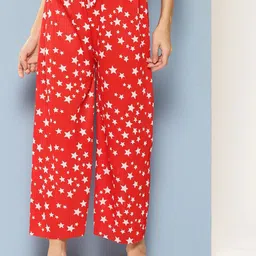 Aarika Girls Printed Flared Chambray Ethnic Palazzos-image-56