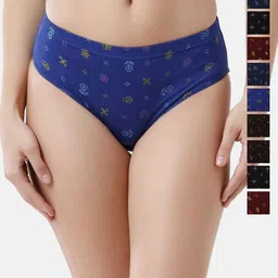 Rupa Jon Pack Of 10 Assorted Basic Briefs Rupa-Jon-Aishwarya-Printed-10-picture-29