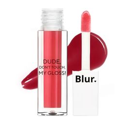 BLUR INDIA Dude Don't Touch My Lip Gloss -5ml-Cherry Red-52